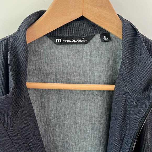 Gray Travis Mathew Zip Up Windbreaker - Medium - Picture 4 of 5